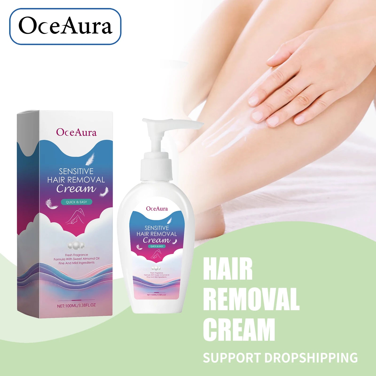 Painless Hair Removal Cream for Sensitive Skin - 1