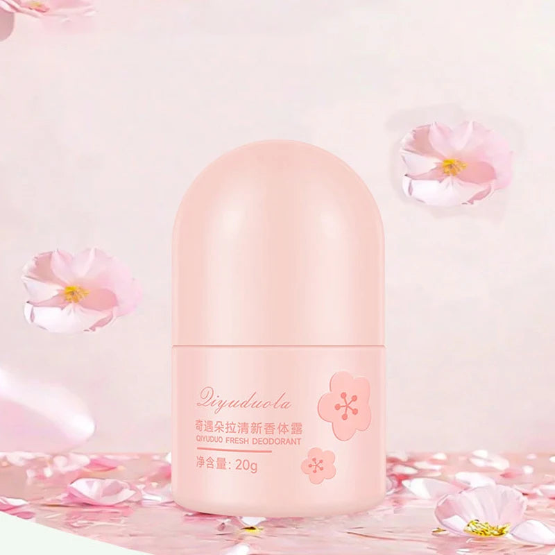 Sakura Scent Roll-On Deodorant for Long-Lasting Freshness