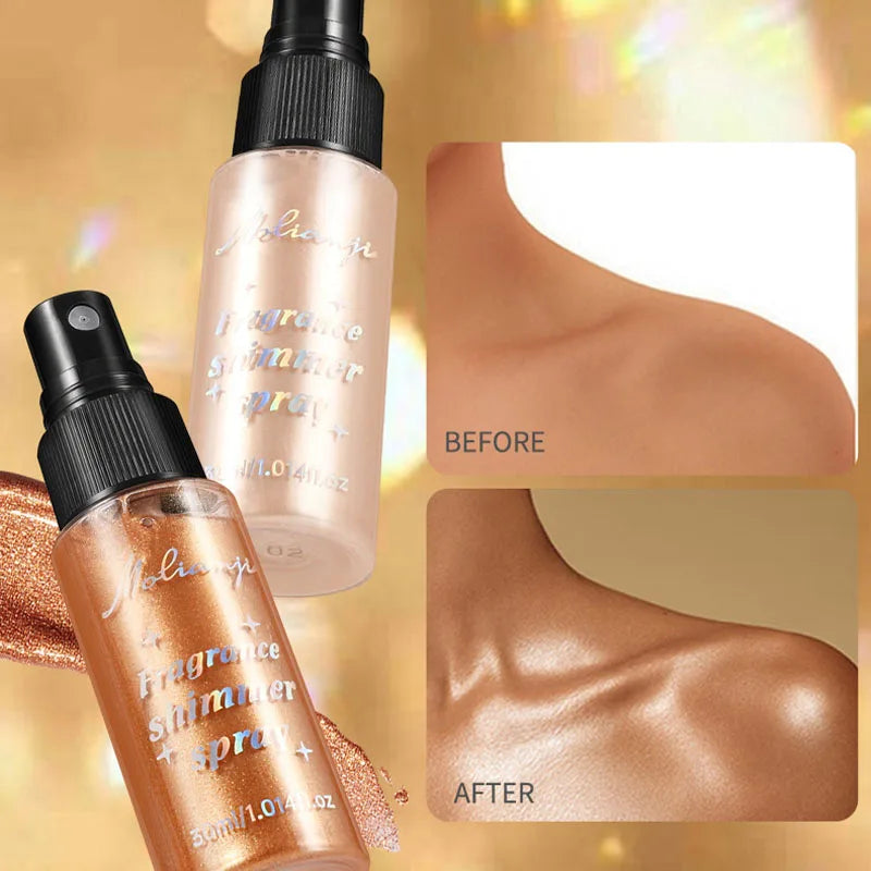 Diamond Liquid Body Highlighter Shimmer Spray