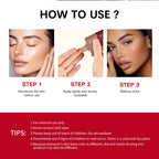 Matte Liquid Foundation and Dual-Ended Makeup Brush Set
