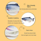Interactive Flopping Fish Toy for Cats