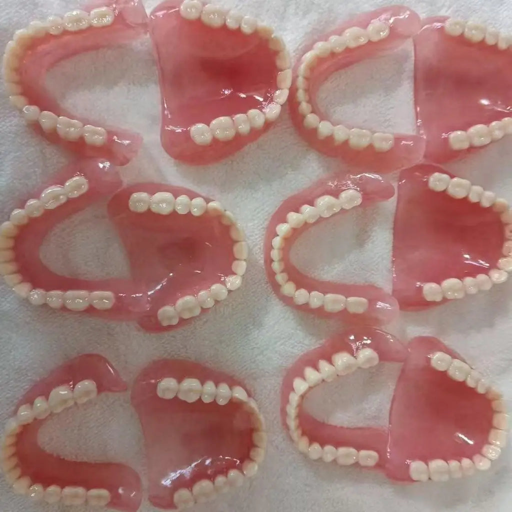 Instant Snap-On Cosmetic Dentures with Storage Case