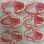 Instant Snap-On Cosmetic Dentures with Storage Case
