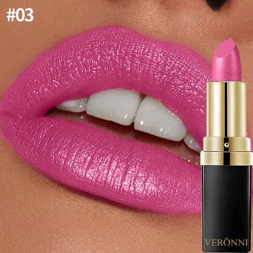 Shimmer Diamond Pearl Lip Gloss for Long-Lasting Shiny Lips - 18