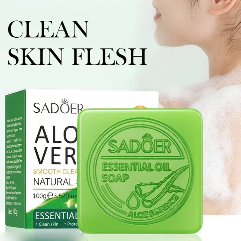 Aloe Vera Moisturizing Facial Cleansing Soap - 2