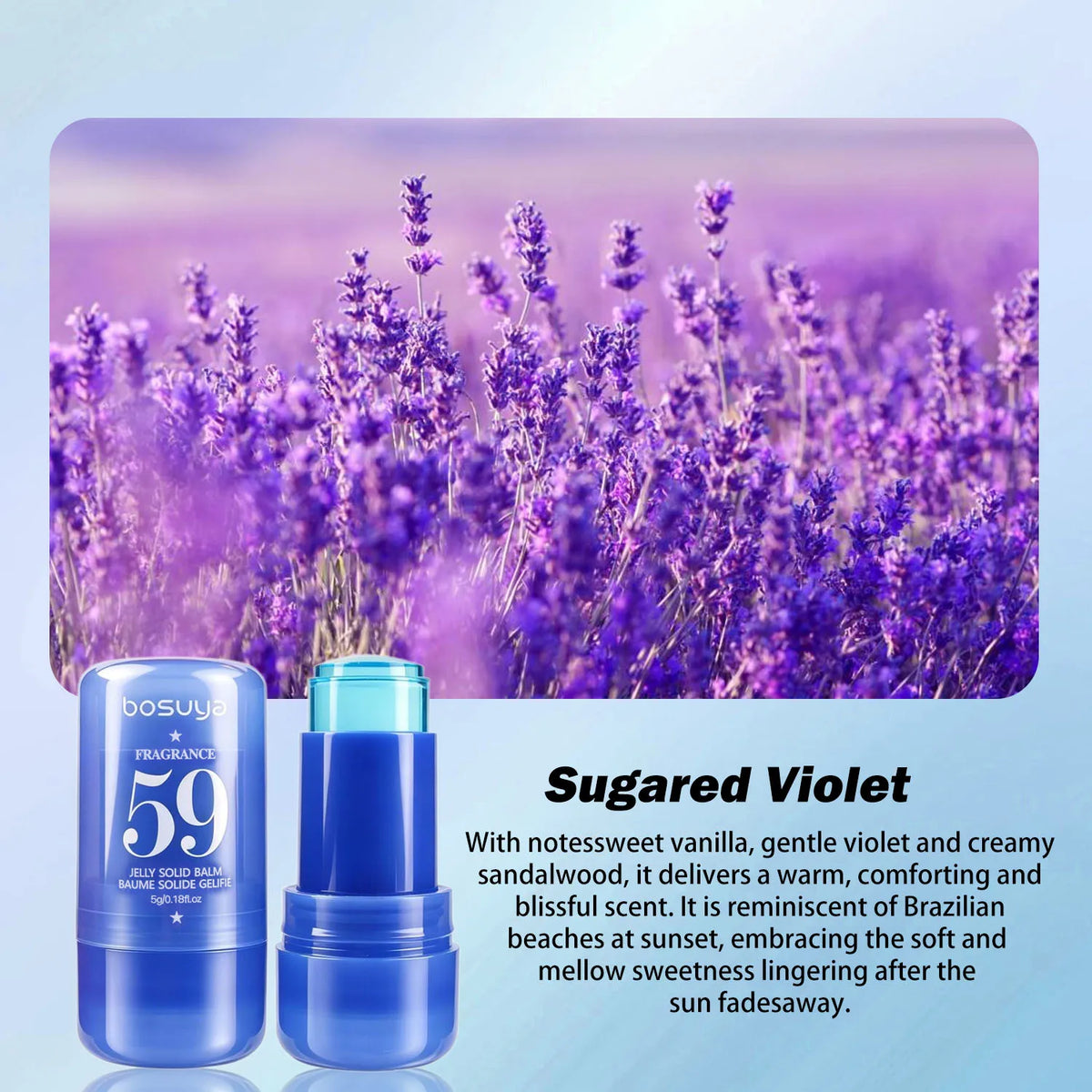 4-Pack Portable Jelly Solid Fragrance Perfume Stick Set