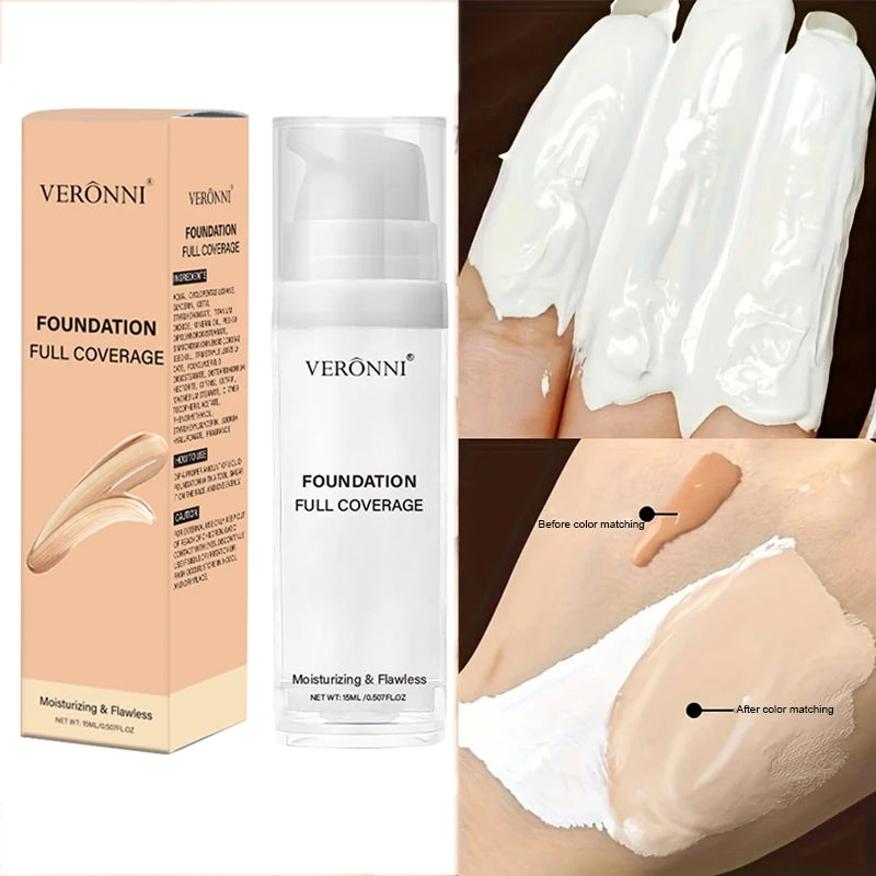 Full Coverage Matte White Liquid Foundation for Cosplay and SFX - 7