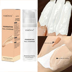 Full Coverage Matte White Liquid Foundation for Cosplay and SFX