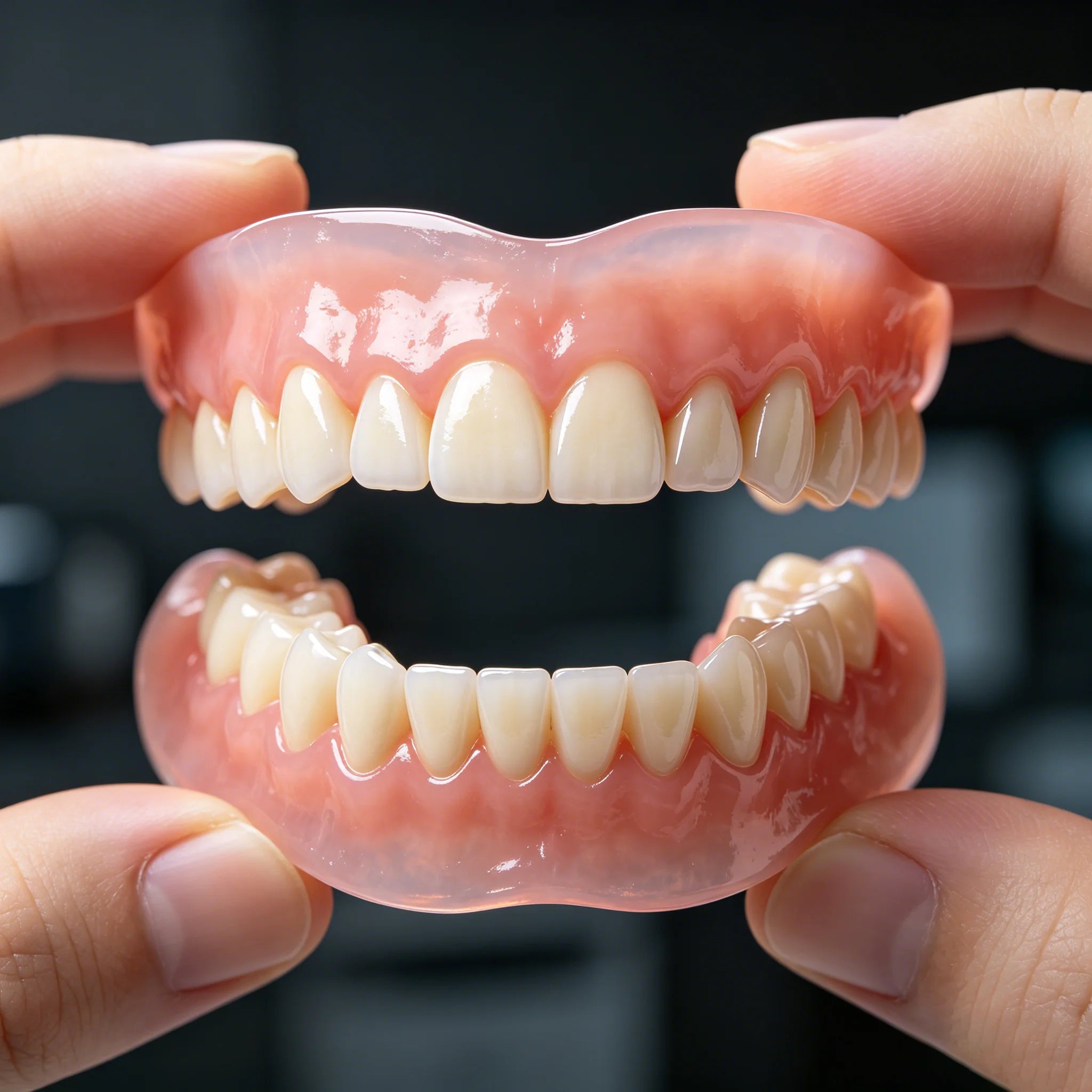 Instant Comfort Fit Cosmetic Dentures for a Natural Smile - 1