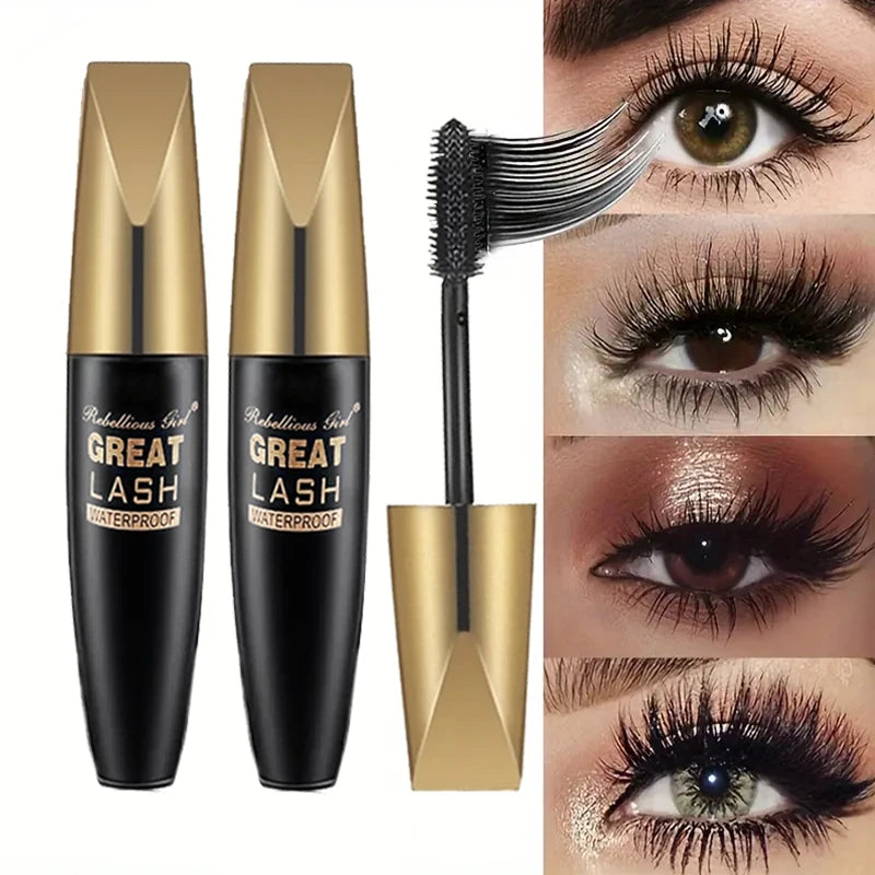 5D Waterproof Silk Fiber Volumizing Mascara