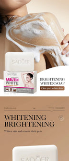 Niacinamide and Arbutin Brightening Facial and Body Soap