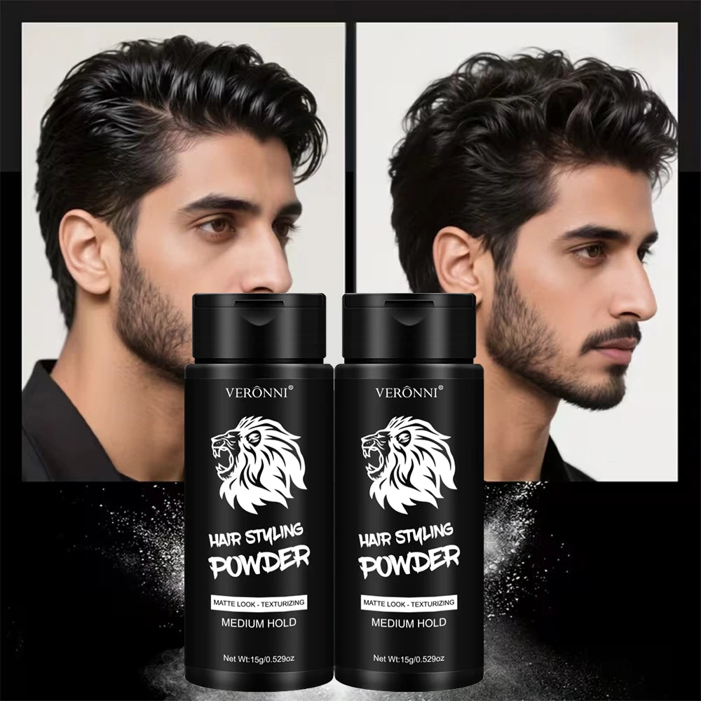 Volumizing Matte Hair Styling Powder for Men and Women