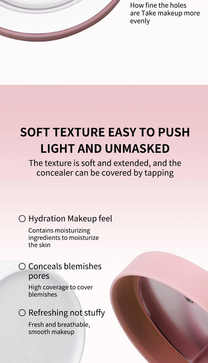 Waterproof Long-Lasting Moisturizing Foundation Cushion