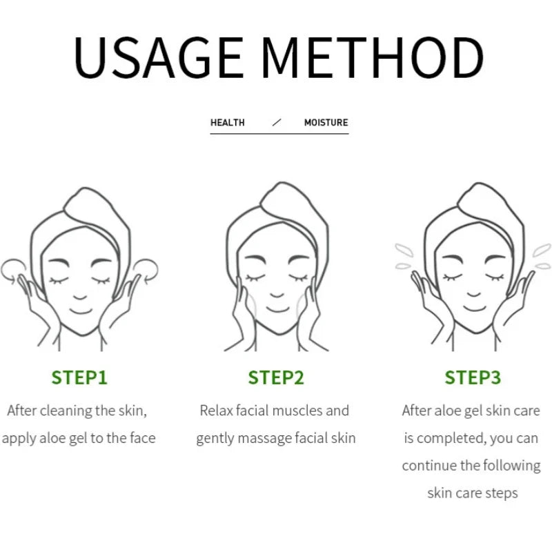 Soothing Aloe Vera Hydrating Face and Body Gel