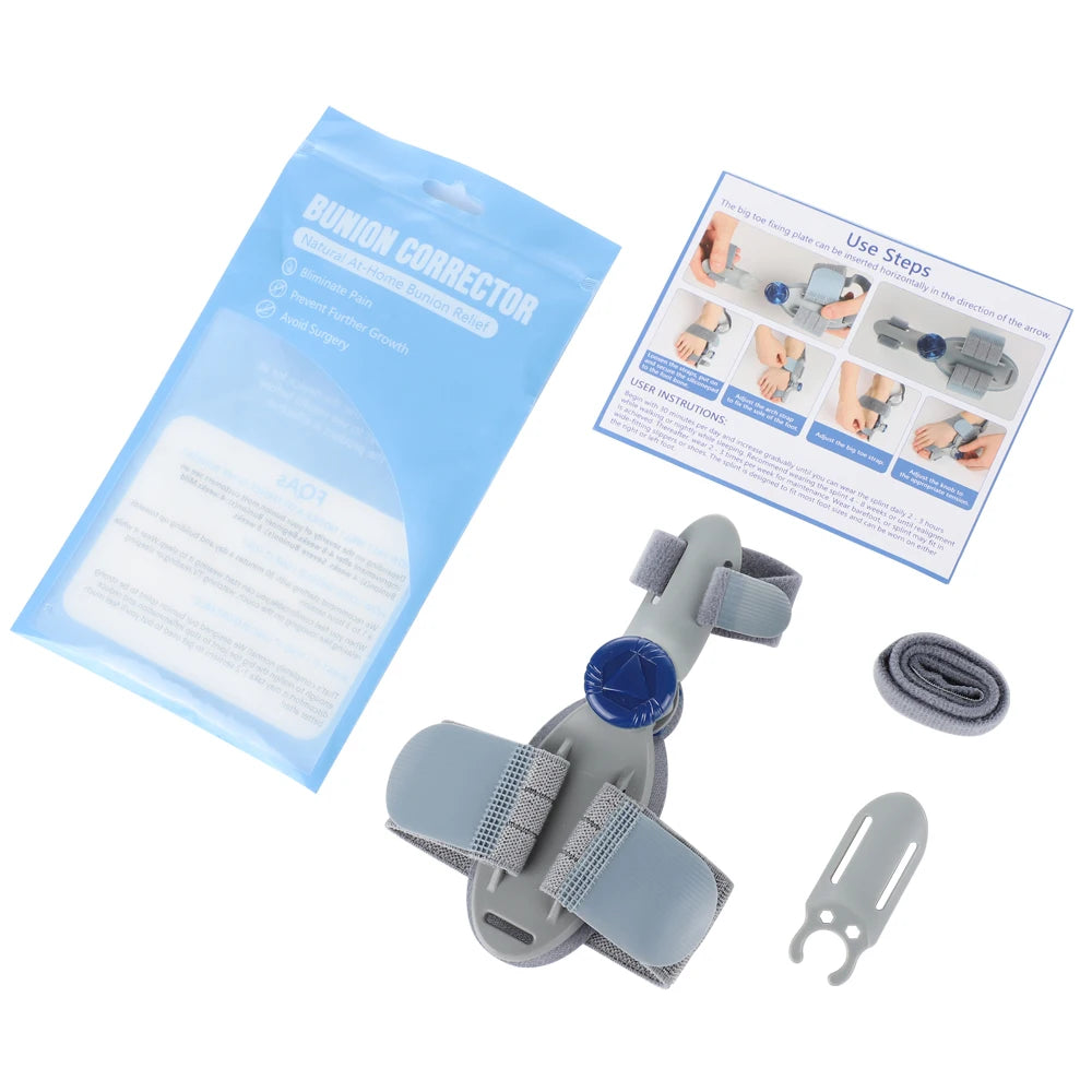 Adjustable Bunion Corrector for Pain Relief and Toe Alignment