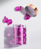 Rose Essential Oil Hair Repair Capsules for Dry Frizzy Hair