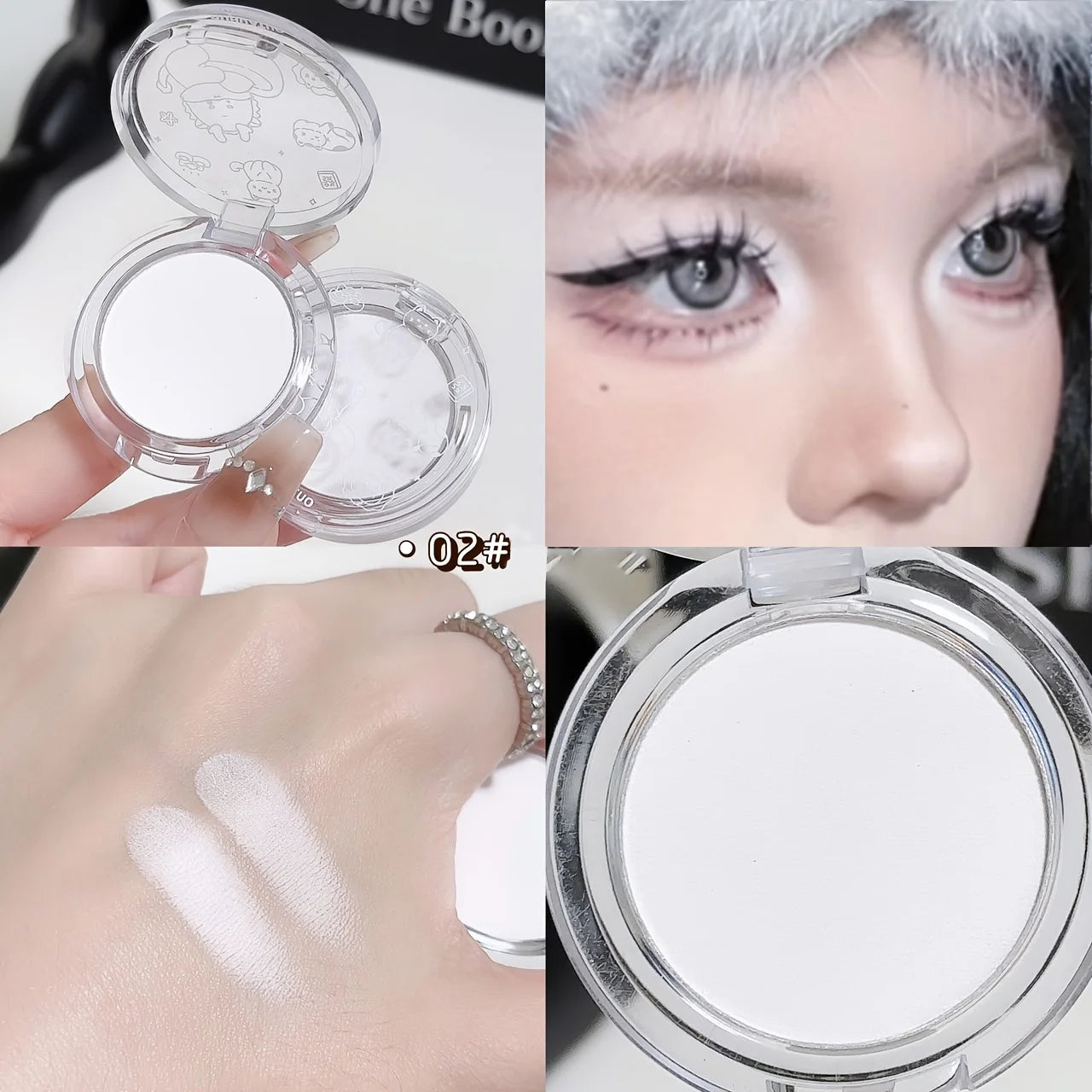 Monochrome Shimmer Eyeshadow for Radiant Eye Makeup - 12