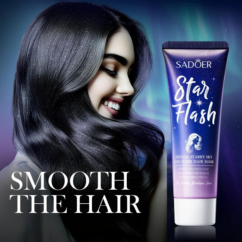 Leave-In Smoothing Hair Mask for Frizzy Hair