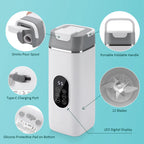 Portable 12-Blade Electric Juicer Cup