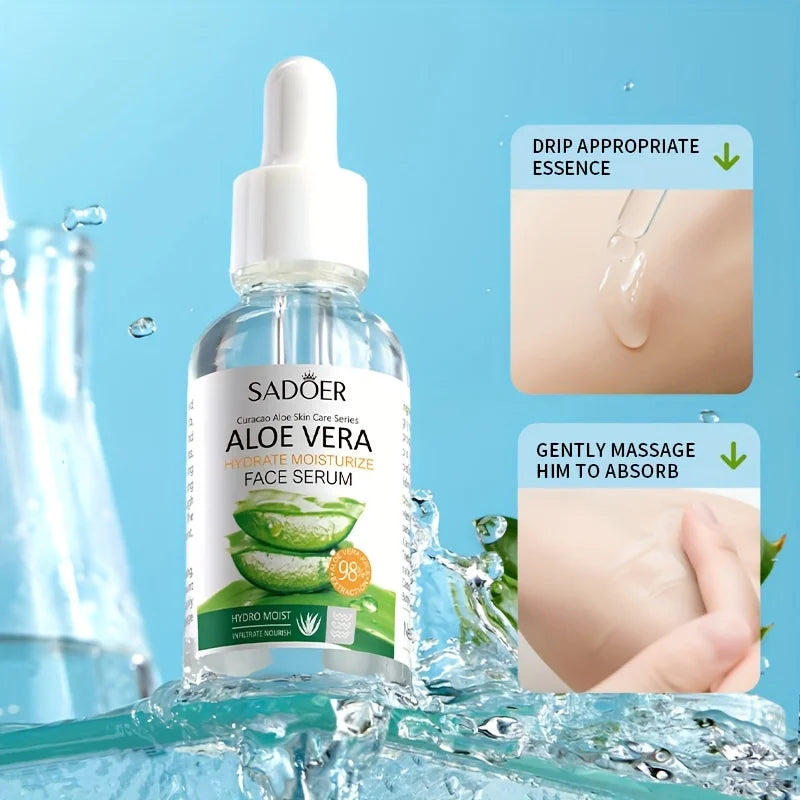 Hydrating Aloe Vera Facial Essence for Dull and Dry Skin
