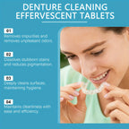 Effervescent Denture and Retainer Cleaning Tablets