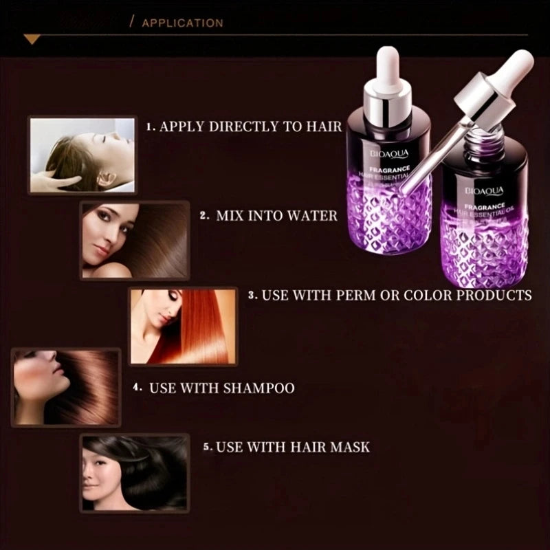 Smoothing Hair Care Oil for Radiant Shine and Hydration