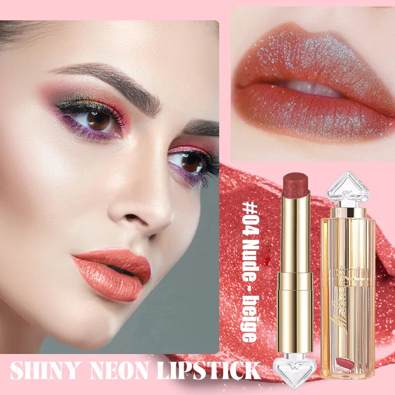 Long-Lasting Pearlescent Color-Changing Lipstick