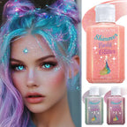 Waterproof Body Shimmer Glitter Gel for Face and Body