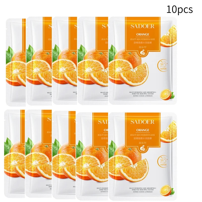Hydrating Facial Sheet Mask Set for Glowing Skin