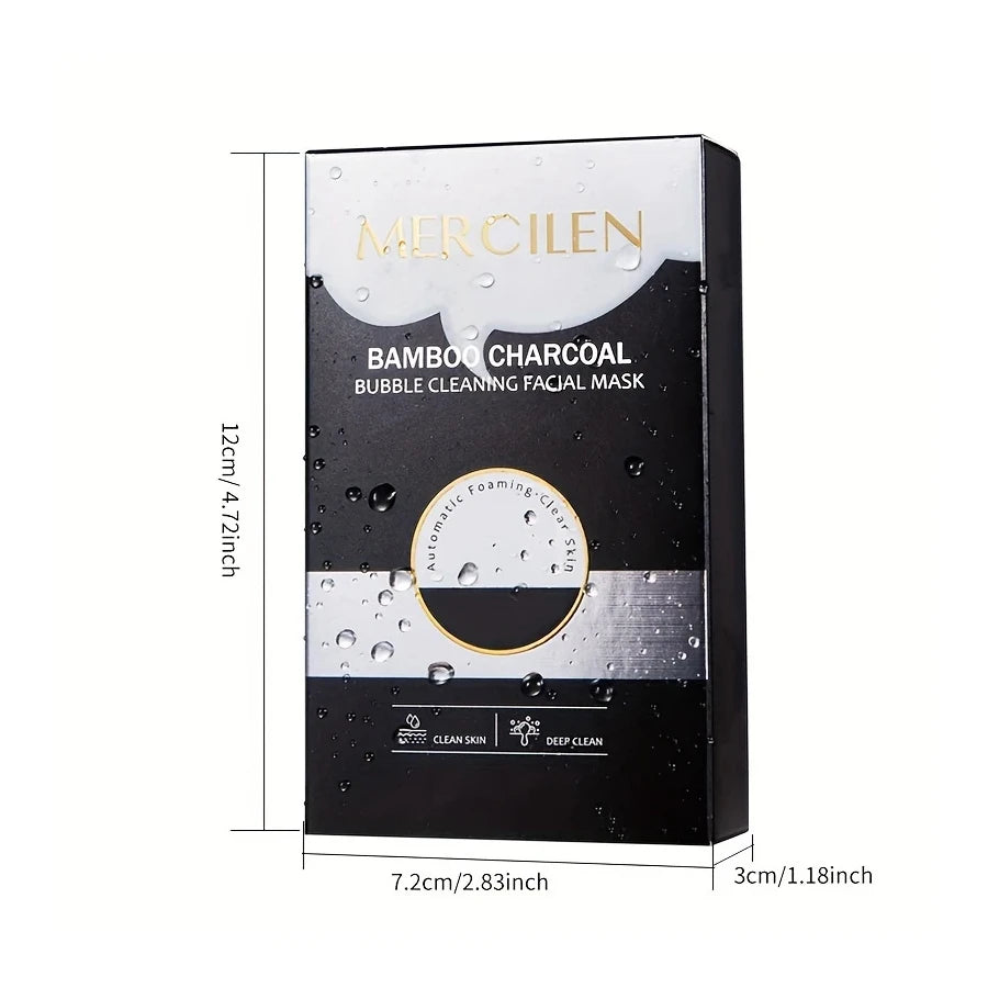 Bamboo Charcoal Deep Cleansing Bubble Facial Mask
