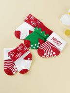 Cozy Christmas Non-Slip Baby Socks