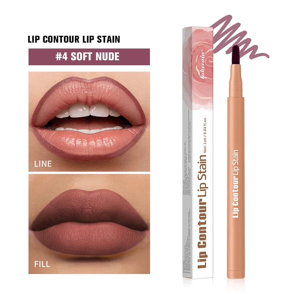 Dual-Sided Long-Lasting Lip Contour Stain and Liner