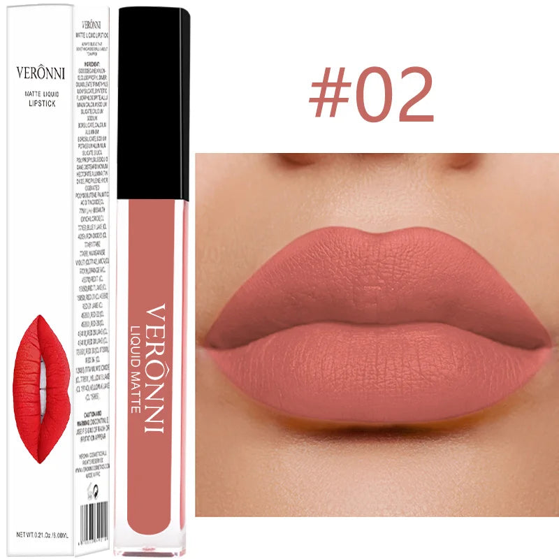 Waterproof Matte Liquid Lipstick Long-Lasting Lip Gloss