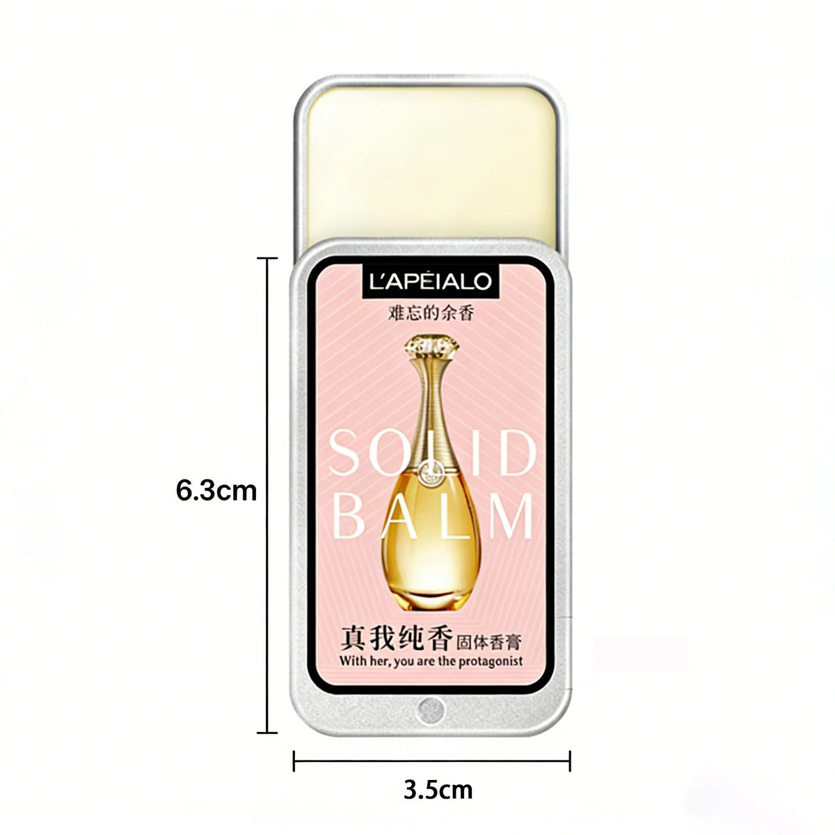 Long-Lasting Portable Solid Perfume Balm for Women
