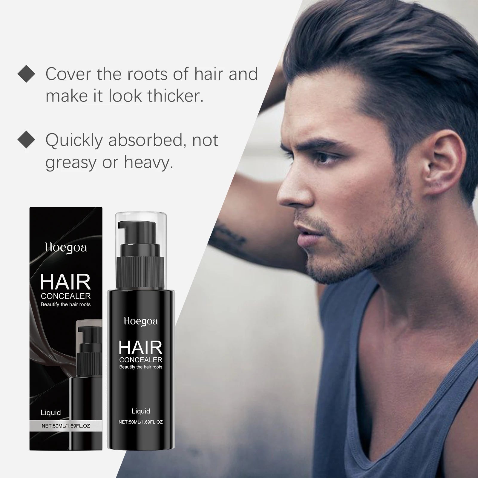 Instant Hair Root Concealer and Hairline Filler - 11
