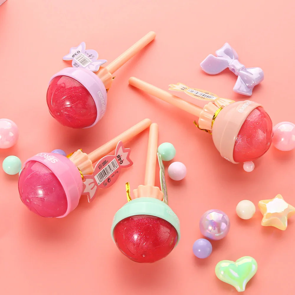 Shimmering Candy Lollipop Lip Gloss