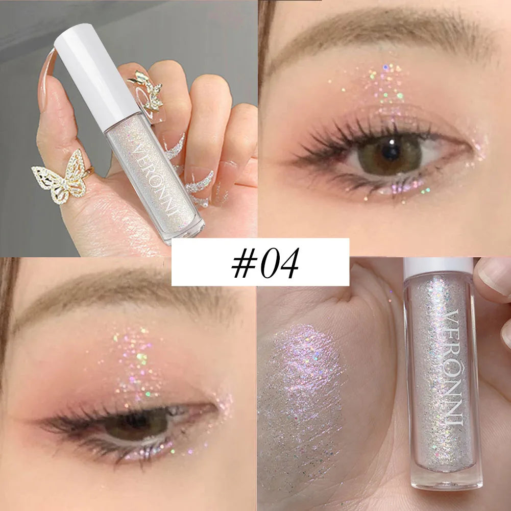 Waterproof Shimmer Liquid Glitter Eyeshadow