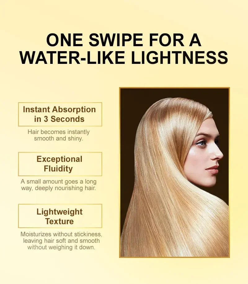 Smoothing Moroccan Hair Oil for Frizz Control and Shine