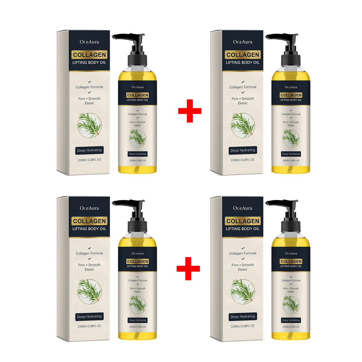 Collagen Firming Body Oil for Skin Elasticity and Hydration