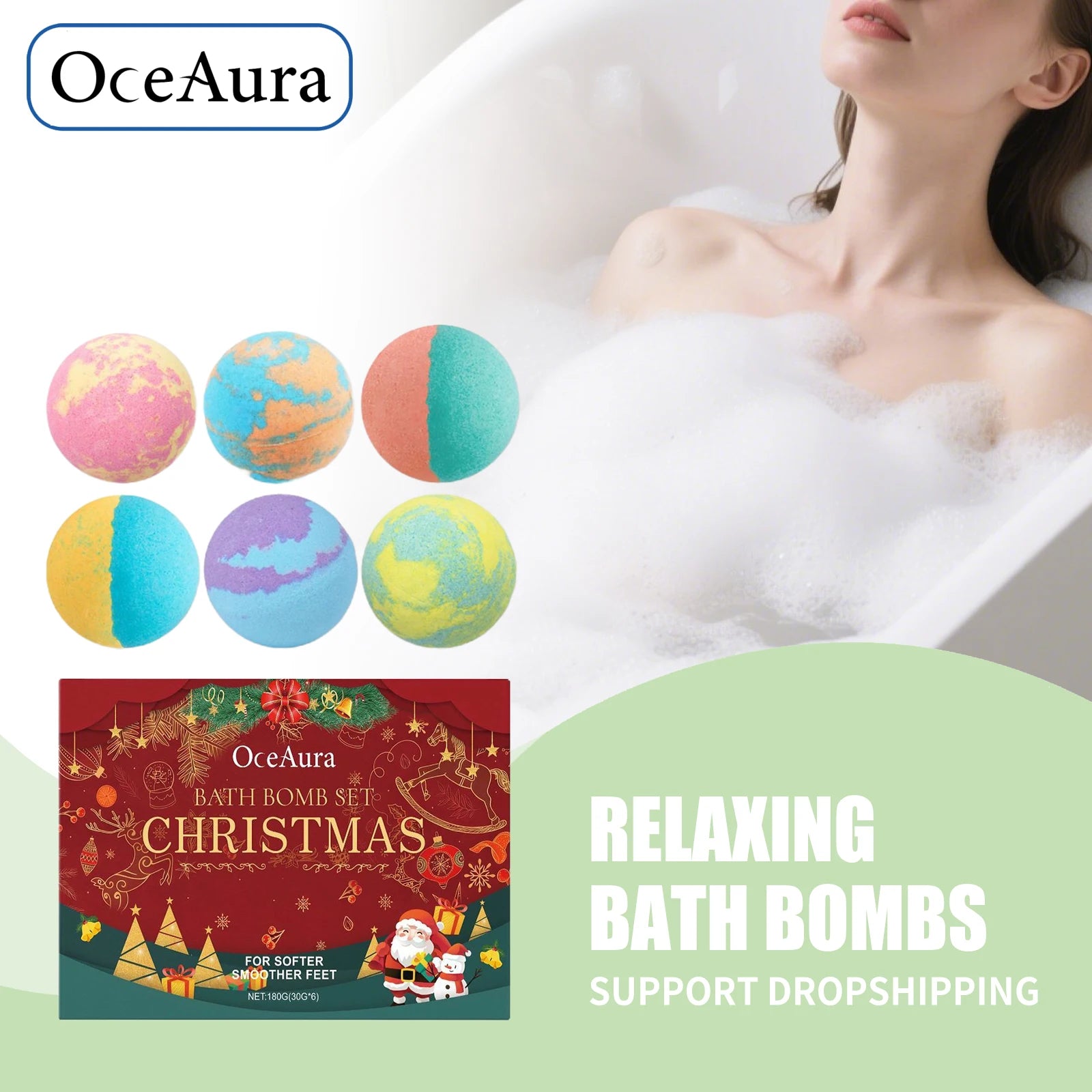 Relaxing Bath Bomb Gift Set for Kids - 1
