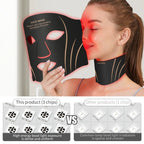 7-Color LED Light Therapy Face and Neck Mask