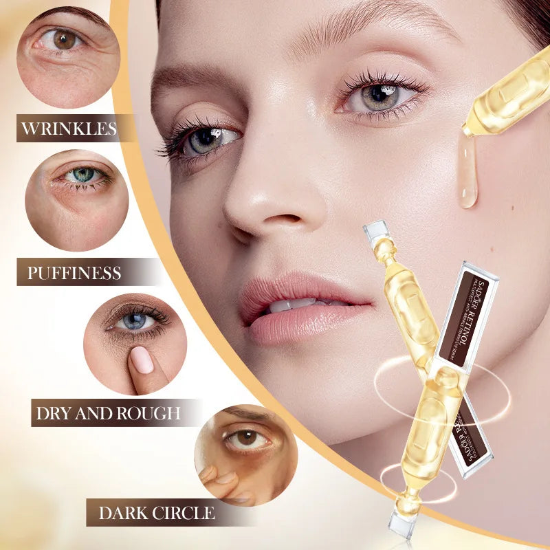 Retinol Anti-Wrinkle Firming Eye Serum for Dark Circles and Puffiness