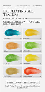 Gentle Exfoliating Facial Scrub Gel for Smooth Radiant Skin