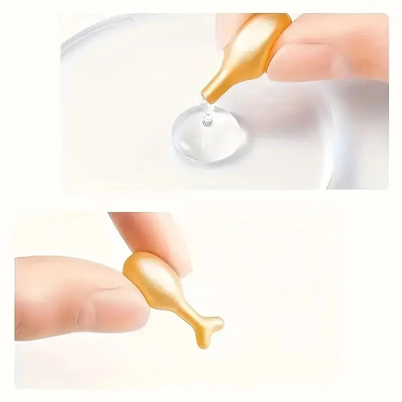 Placenta and Hyaluronic Acid Hydrating Face Serum Capsules