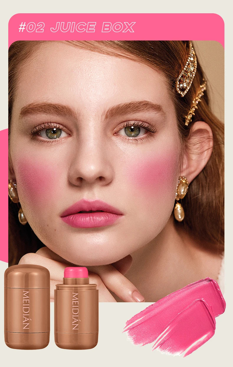 3-in-1 Hydrating Makeup Stick for Lips and Cheeks