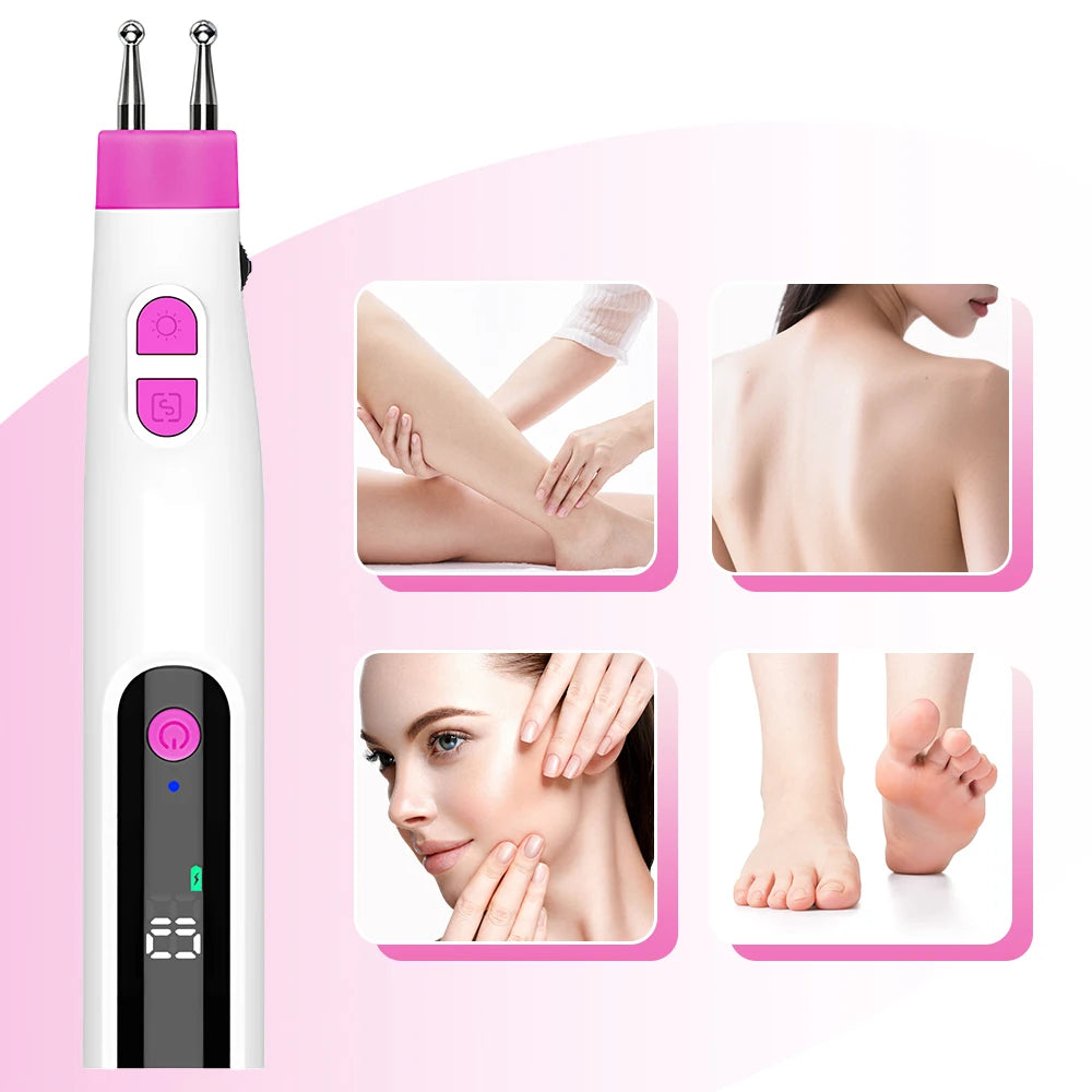 Electric Meridian Massage Pen for Muscle Pain Relief - 7