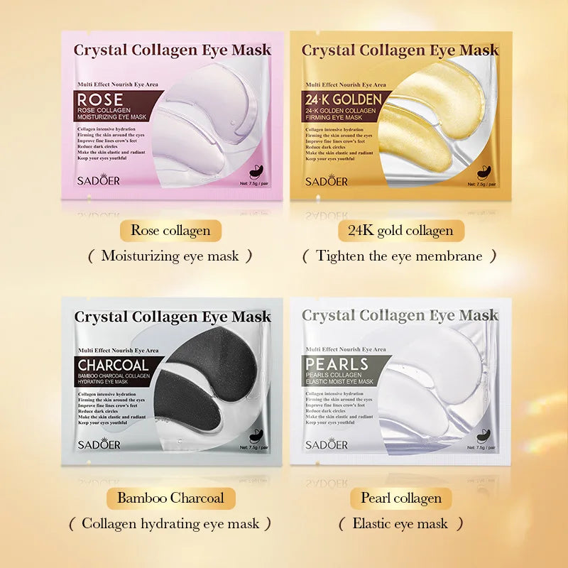 Collagen Firming Eye Masks for Puffy Eyes and Dark Circles