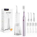 Electric Water Flosser and Sonic Toothbrush Oral Care Kit