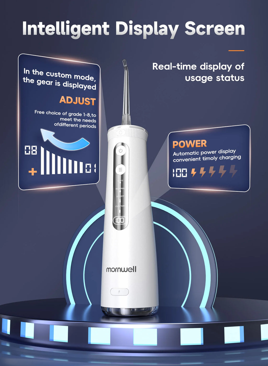 Electric Toothbrush and Water Flosser Combo