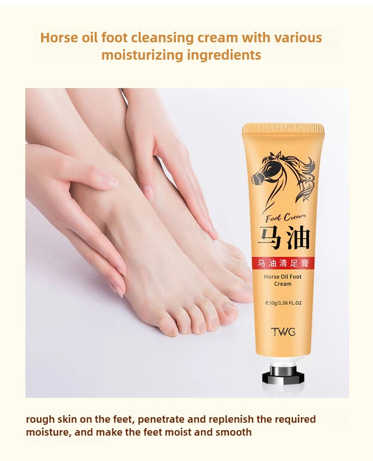 Moisturizing Horse Oil Repair Cream for Dry Cracked Skin - 10